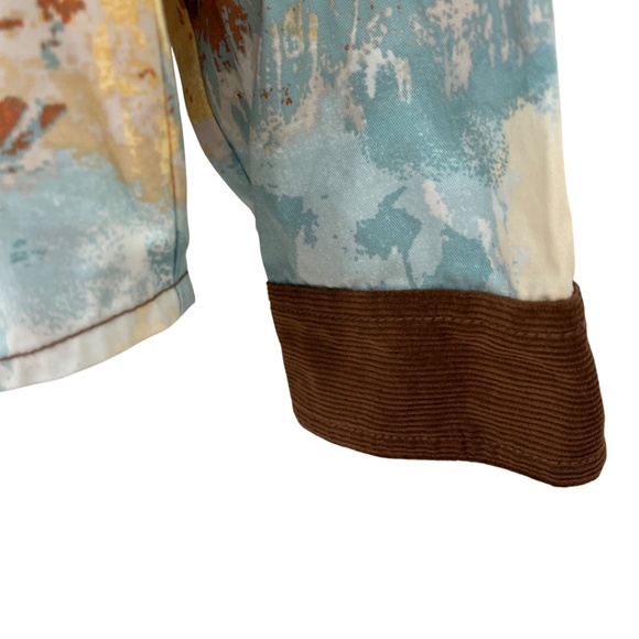 Urban Outfitters Horse Print Twill Chore Shacket Women’s Medium - Picture 8 of 15